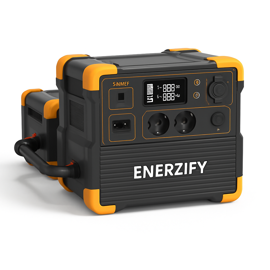 PECRON E2400LFP Expandable Portable Power Station 2400W 2048Wh