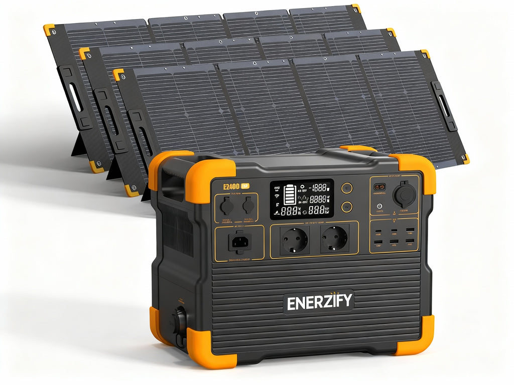 PECRON E2400LFP Expandable Portable Power Station 2400W 2048Wh