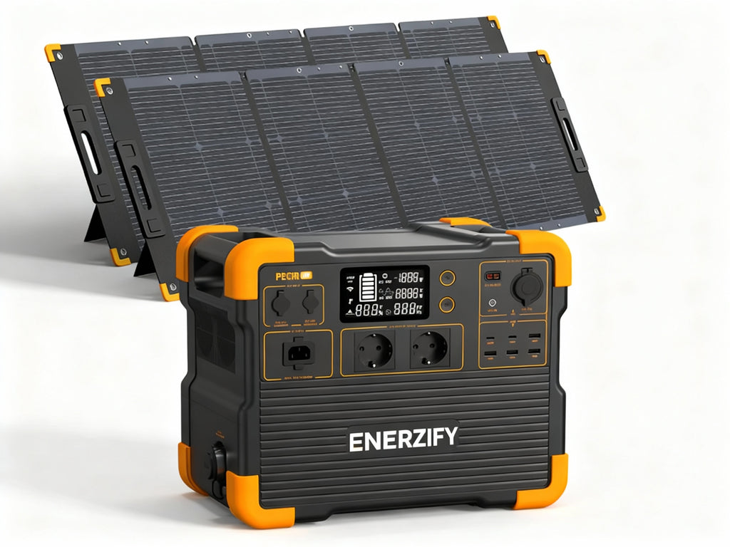 PECRON E2400LFP Expandable Portable Power Station 2400W 2048Wh