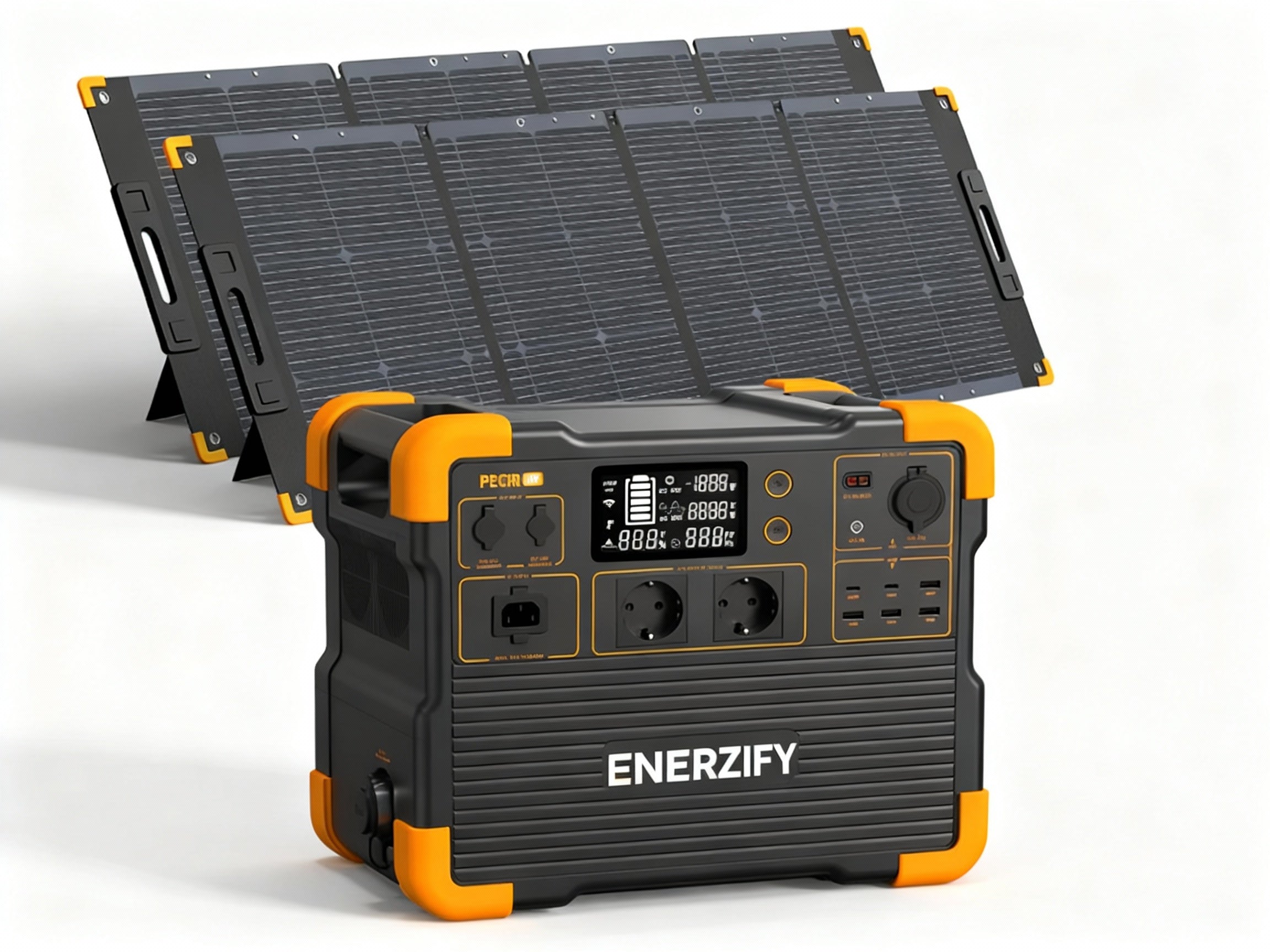 PECRON E2400LFP Expandable Portable Power Station 2400W 2048Wh